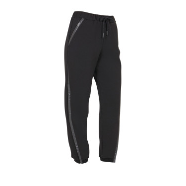 Dames tear-away broek met volledige lengte ritssluiting Equestro Zwart