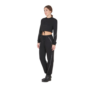 Pantalon tear-away femme avec fermeture éclair sur toute la longueur Equestro Pantalon tear-away femme avec fermeture éclair sur toute la longueur Equestro