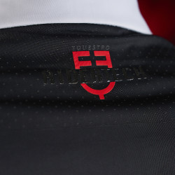 Concours polo voor heren Equestro Ridertechnology met lange mouwen en knopen Zwart Concours polo voor heren Equestro Ridertechnology met lange mouwen en knopen Zwart