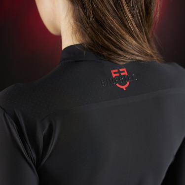 Damespolo Equestro Ridertechnology met lange mouwen en rits Damespolo Equestro Ridertechnology met lange mouwen en rits