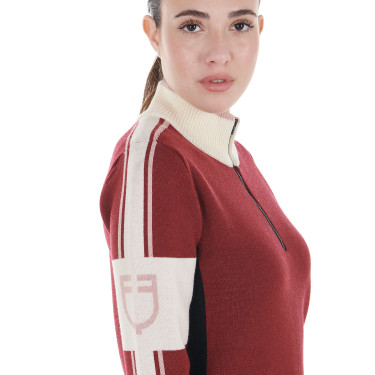 Coltrui met hoge kraag Equestro dames met ritssluiting Coltrui met hoge kraag Equestro dames met ritssluiting