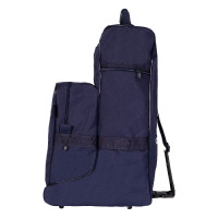 Laarzen- en helmtas Equestro met rubberen versteviging Marine Marineblauw Laarzen- en helmtas Equestro met rubberen versteviging Marine Marineblauw