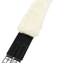 Sangle de saut avec mouton synthétique Equestro Noir Sangle de saut avec mouton synthétique Equestro Noir