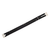 Springriem van stof met elastieken Umbria Equitazione Zwart Springriem van stof met elastieken Umbria Equitazione Zwart