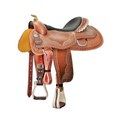 Zadel Reining Butterfly 2040 Pool's Cognac Bruin