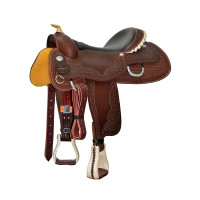 Zadel Reining Butterfly 2040 Pool's Donkerbruin