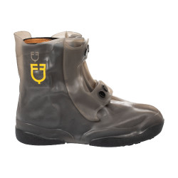 Sur-bottes Equestro unisexe en silicone Gris Sur-bottes Equestro unisexe en silicone Gris