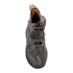 Sur-bottes Equestro unisexe en silicone Gris Sur-bottes Equestro unisexe en silicone Gris