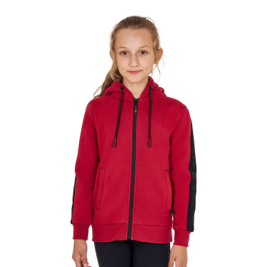Sweat-shirt Equestro fille zippé intégral avec intérieur en polaire Sweat-shirt Equestro fille zippé intégral avec intérieur en polaire