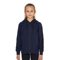 Sweatshirt Equestro meisje met volledige ritssluiting en fleecevoering Marineblazer Marineblauw Sweatshirt Equestro meisje met volledige ritssluiting en fleecevoering Marineblazer Marineblauw