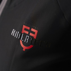 Dameshoodie technische sweater Equestro Ridertechnology Zwart