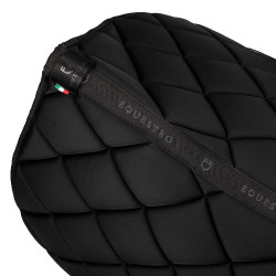 Springmat met strasslogo Equestro Zwart Springmat met strasslogo Equestro Zwart