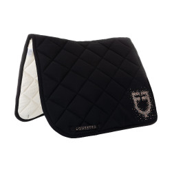 Dressuursingeldek Equestro-logo met strass