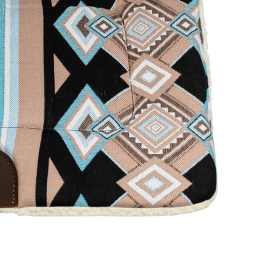 Western zadeldek met vulling van synthetische wol Pool's Western zadeldek met vulling van synthetische wol Pool's