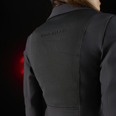 Veste de concours femme Equestro Ridertechnology avec coutures thermosoudées Veste de concours femme Equestro Ridertechnology avec coutures thermosoudées