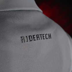 Veste de concours homme Equestro Ridertechnology avec coutures thermosoudées Oiseau moqueur Gris