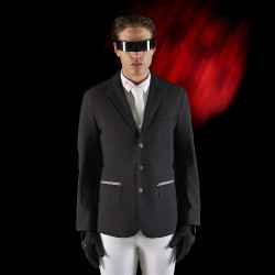 Veste de concours homme Equestro Ridertechnology avec coutures thermosoudées
