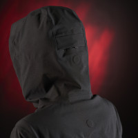 Veste imperméable femme Equestro Ridertechnology avec zip Noir