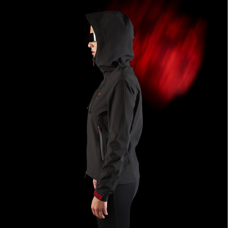 Veste imperméable femme Equestro Ridertechnology avec zip Veste imperméable femme Equestro Ridertechnology avec zip