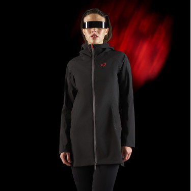 Veste longue imperméable femme Equestro Ridertechnology Veste longue imperméable femme Equestro Ridertechnology