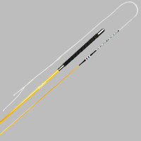 Telescopische aanspanningzweep Whip & Go Carbon Geel Telescopische aanspanningzweep Whip & Go Carbon Geel