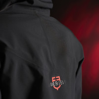 Lange waterdichte jas voor dames Equestro Ridertechnology Zwart Lange waterdichte jas voor dames Equestro Ridertechnology Zwart