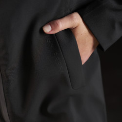 Veste longue imperméable femme Equestro Ridertechnology Noir Veste longue imperméable femme Equestro Ridertechnology Noir
