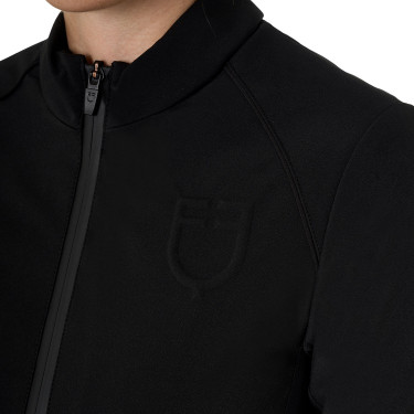 Veste softshell femme en tissu technique rembourré Equestro Noir