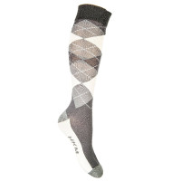 Sokken Check Classico HKM Grijs / vanille