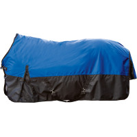 Couverture d'extérieur HKM Portland 600D 100g Bleu roi / noir