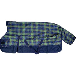 Highneck deken HKM Cleveland check 600D fleece