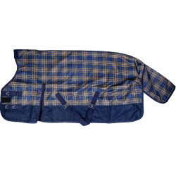 Highneck deken HKM Columbus check 1200D fleece