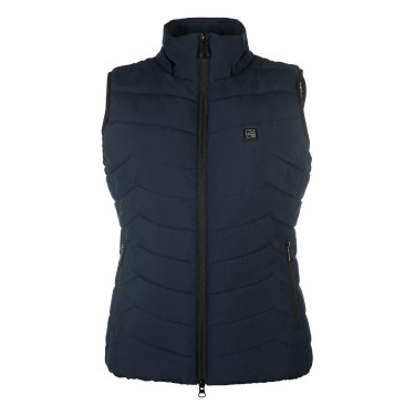 Mouwloos verwarmd vest High Temperature Style HKM Donkerblauw