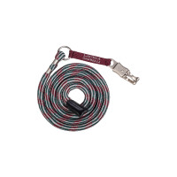 Longe Livigno avec mousqueton antipanique HKM Bordeaux Longe Livigno avec mousqueton antipanique HKM Bordeaux