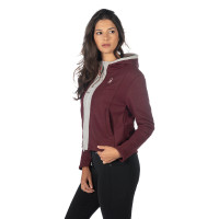 Sweat Livigno femme HKM Bordeaux Sweat Livigno femme HKM Bordeaux