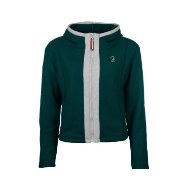 Sweat Livigno femme HKM Vert foncé Sweat Livigno femme HKM Vert foncé