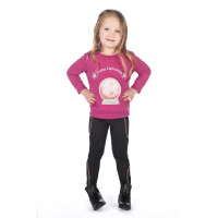 Sweat Polly HKM enfant Magenta Rose