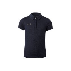 Polo fonctionnel à manches courtes Denise enfant Horze Bleu marine foncé Polo fonctionnel à manches courtes Denise enfant Horze Bleu marine foncé
