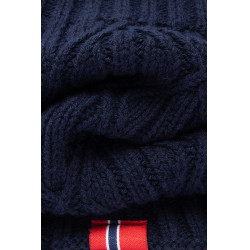 Gebreide halswarmer B Vertigo Faye Marine titaan Marineblauw Gebreide halswarmer B Vertigo Faye Marine titaan Marineblauw