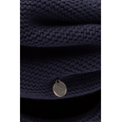 Écharpe tricoté Horze Haze Indigo vintage Bleu marine