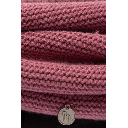 Écharpe tricoté Horze Haze Rose bruyère