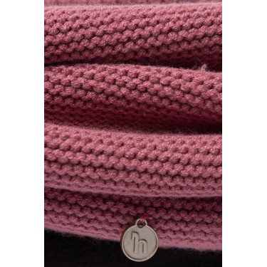 Gebreide sjaal Horze Haze Heide roze Gebreide sjaal Horze Haze Heide roze