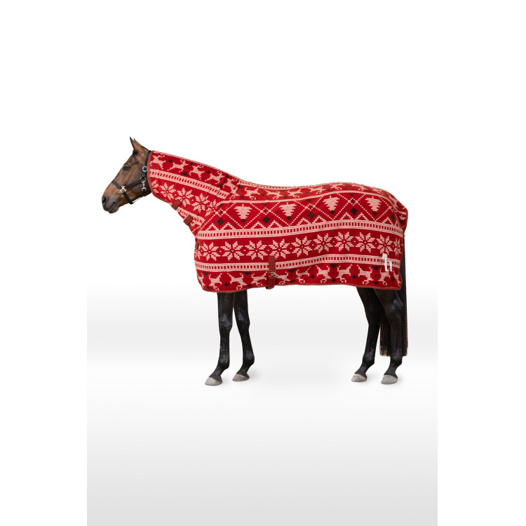 Couverture de Noël pour cheval Horze Couverture de Noël pour cheval Horze