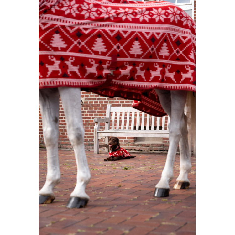 Couverture de Noël pour cheval Horze Couverture de Noël pour cheval Horze