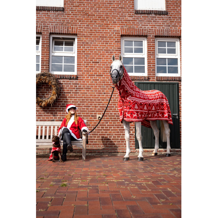 Couverture de Noël pour cheval Horze Couverture de Noël pour cheval Horze