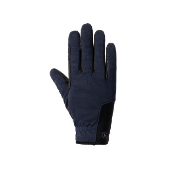 Gants d'équitation hiver Kara Horze Bleu polaire Gants d'équitation hiver Kara Horze Bleu polaire