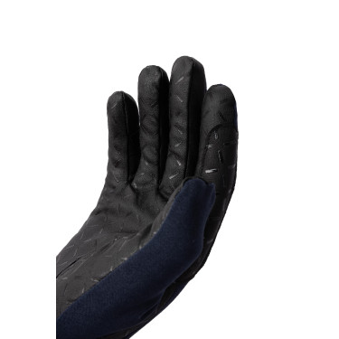 Gants d'équitation hiver Kara Horze Bleu polaire Gants d'équitation hiver Kara Horze Bleu polaire