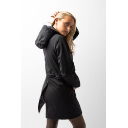 Waterdichte Elise met gewatteerde voering Horze Zwart kaviaar