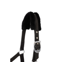 Licol et longe poney Pegasus Horze Noir Licol et longe poney Pegasus Horze Noir