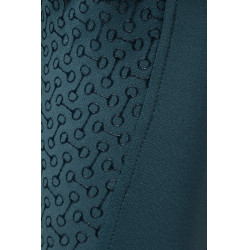 Pantalon d'équitation thermique full grip Horze Rhea enfant poches arrière Vert d'eau foncé Pantalon d'équitation thermique full grip Horze Rhea enfant poches arrière Vert d'eau foncé